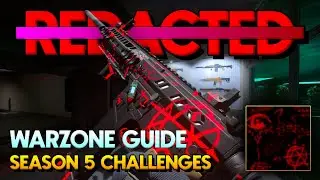All Season 5 Redacted Challenges Explained: Unlock Decipher Weapon Camo