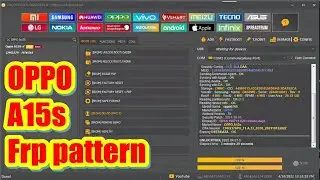 Oppo A15S pattern frp remove  unlocktool