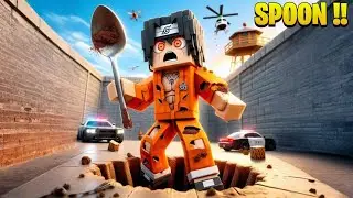 PRISON ESCAPE WITH ONLY A SPOON 😱 | Prison Escape Simulator