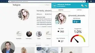 Socialpeeks Influencer Analyzer