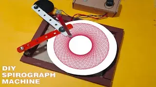 How to make a Spirograph machine.