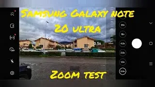 SAMSUNG GALAXY NOTE 20 ULTRA zoom test | 50X • 108Mpx | Camera