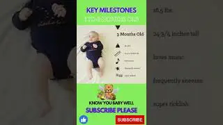 KEY MILESTONES TO EXPECT FOR 1 TO 6 MONTHS OLD  BABY - BABY DEVELOPMENT MILESTONES