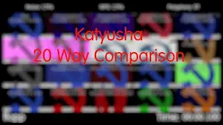 Black MIDI / Katyusha 12.73 Million / 20 Way Comparison
