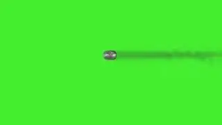 Flying bullet green screen effect (original)