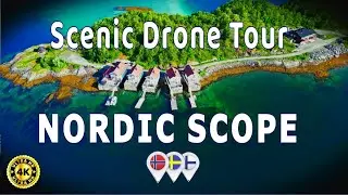 Relaxing Piano Soundscapes by Gavin Luke: Drone Footage of the Nordics. 2024. #4k #piano
