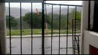 Estaba granizando