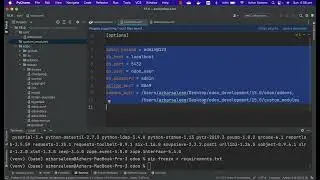 ODOO 15 development create .conf file