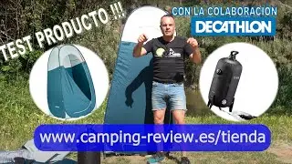 TEST productos Decathlon Camping Ducha Camping Solar Presión Cabina Ducha Camping Quechua 2 Seconds