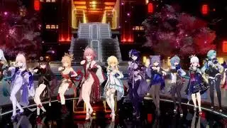 Genshin impact Teyvat Continent lady group