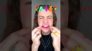 Giant Gummy Emojis ASMR!? 🥵