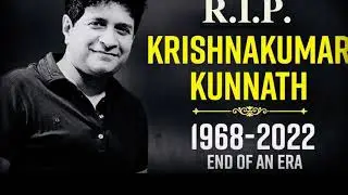 Tribute To The Singing Legend KK
