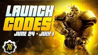 Fallout 76 Launch Codes for ALPHA BRAVO CHARLIE June 24 - July 1
