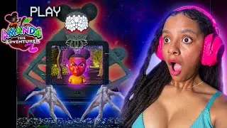 SHE CAME OUT OF THE TV!! | Amanda The Adventurer 2