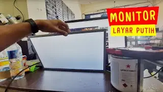 Memperbaiki Monitor Blank Putih VLOG165
