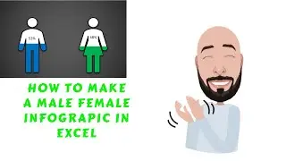 How to make a Male Female Infographic In Excel