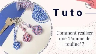 Tuto :  Créer un porte clef pomme de Touline en Paracorde
