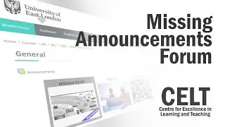Restoring Missing Announcements Forum in Moodle