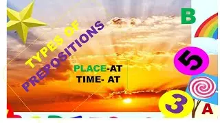 TYPES OF PREPOSITIONS