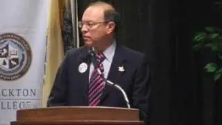 Murray Sabrin debates at Stockton College - Part 1