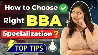 💥How to Choose Right BBA Specialization?🤔BBA Kaunse Field se Kare? #BBA  #BBACourse #BBAColleges