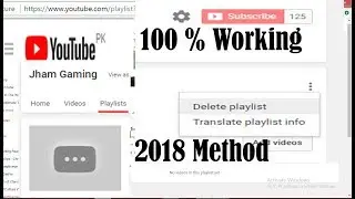 How To Delete A Playlist (2019 Still Working Method)