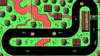 Karting Grand Prix PC MS-DOS Gameplay