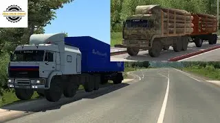 The best mod for harsh Russia: KAMAZ 54-64-65 for 