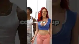 C🥒CUMBER PRANK ON OF MODEL! 😂 #shorts