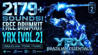 FREE BRAZILIAN PHONK/FUNK DRUM KIT [YRX Brazilian Essentials Vol. 2]!!!