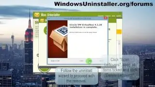 How to Uninstall Oracle VM VirtualBox