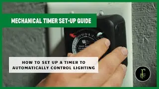 How to Set a Mechanical Timer to Control Lights Automatically