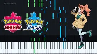 “Sonia's Theme” Pokémon Sword and Shield [Piano Tutorial + Sheet music]