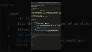 Why i used CSS variables in my websites | Tutorial for beginners.