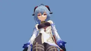 [MMD] Ganyu (Genshin Impact)- Ghost Dance