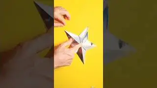Estrela de papel fácil #artesanato #papel #natal