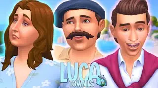 🌊 Luca Townies🍦 | The Disney Save | Sims 4 CAS