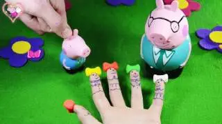 Свинка Пеппа  Мультик с игрушками  Новая серия   Пальчики  Peppa Pig  Fingers