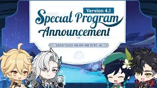 CONFIRMED!! Version 4.1 SPECIAL PROGRAM, 300 Primogems Code And Rerun Banners - Genshin Impact