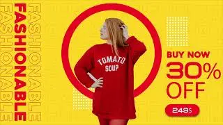 Fashion Motion Banner | BizzBytes | Adobe After Effects