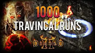 Diablo 2 - 1000 Travincal Runs - GG runes, skillers, unique items and more!! Zealot edition