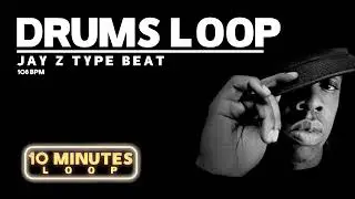 FREE DRUMS LOOP - Jay Z x Rick Rubin - 108 BPM 🥁