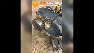 Дефектовка КПП Shantui SL50W-2 часть 2