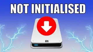 How To Initialise A Disk Drive (New Simple Volume Grayed Out)