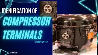 Compressor Terminals Identification || Multimeter|| R&AC