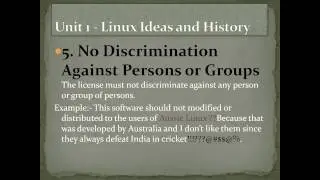 RH033 Red Hat Linux Essentials Unit 1 - Linux Ideas and History-03 [HD] [1080p]