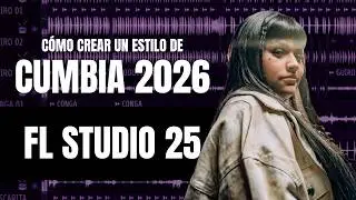 CUMBIA ARGENTINA MODERNA en FL Studio 🎹🔥 (Tutorial + FLP Gratis Próximo Video)