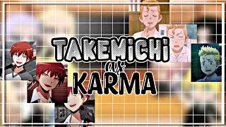 | ⛩️ | Tokyo revengers react ao Takemichi as Karma/Rap | 🇧🇷 | 