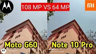 Moto G60 vs Redmi Note 10 Pro | Moto G60 camera test | Tech 4 camera