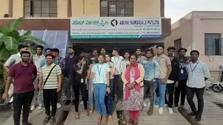 Industrial visit at Abone Surgicals pvt.ltd | Bangalore